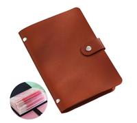 Organizador en efectivo PU Cuaderno de presupuesto, Conjunto de sobres multiusos en efectivo, Bolsa de dinero con cremallera Presupuesto Ahorro Bill Organizador Cuaderno