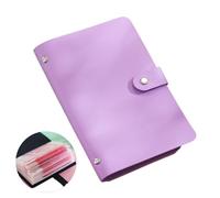 Organizador en efectivo PU Cuaderno de presupuesto, Conjunto de sobres multiusos en efectivo, Bolsa de dinero con cremallera Presupuesto Ahorro Bill Organizador Cuaderno