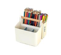 Organizador Escritorio 1pc Multifunctional Storage Holder Office Portable Pen Box Large Capacity Desktop Sundries Basket Oficina(A2)