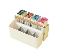 Organizador Escritorio 1pc Multifunctional Storage Holder Office Portable Pen Box Large Capacity Desktop Sundries Basket Oficina(A5)