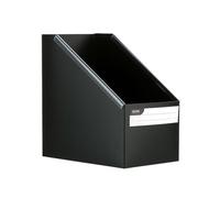 Organizador Escritorio A4 Size Foldable Desktop Book Sorting Storage Box Office Stationery For Various Functions Oficina(Black)