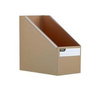 Organizador Escritorio A4 Size Foldable Desktop Book Sorting Storage Box Office Stationery For Various Functions Oficina(Khaki)