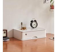 Organizador Escritorio Caja De Almacenamiento Madera Maciza, Archivador De Escritorio De Madera Con Cajones Con Cerradura, Pequeño Archivador Para Una Fácil Organización En La Oficina En Casa, 4 Cajon