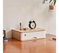 Organizador Escritorio - Caja Organizador De Escritorio, Archivador De Madera Maciza Con Cajones, Archivador Plano De 1, 2, 3 O 4 Niveles Con Cerradura, Archivadores De Escritorio Con Cajones(D,1 laye