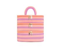 Organizador Esmaltes de Uñas Bolsa organizadora de Esmalte uñas portátil 3 Capas, Almacenamiento Esencial Viaje for Mujeres, Estuche Profesional for Herramientas tecnología(Color10)