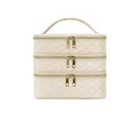 Organizador Esmaltes de Uñas Bolsa organizadora de Esmalte uñas portátil 3 Capas, Almacenamiento Esencial Viaje for Mujeres, Estuche Profesional for Herramientas tecnología(Color2)