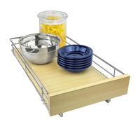 Organizador extra ble para gabinetes LYNK PROFESSIONAL SELECT de 28 x 53 cm con cajones deslizables para gabinetes de cocina - Estantes de despen