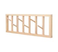 Organizador giratorio 360° de madera, organizador de almacenamiento de pared con gancho, para bolsos, sombreros, llaves, entrada y sala de estar, dormitorio, baño y cocina