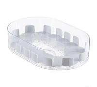 Organizador giratorio de 360 grados para interior de refrigerador o encimera de cocina para maximizar la e almacenamiento (A)