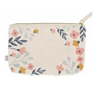 Organizador grande bolsa de cosméticos flores