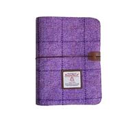 Organizador Harris Tweed A5 con 6 Anillas - Tapeta de Lana Suave Recargable, Carpeta para Hojas e Inserts A5, Cuaderno de Escritura con 80 Páginas (21x14,8 cm)