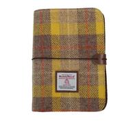 Organizador Harris Tweed A5 con 6 Anillas - Tapeta de Lana Suave Recargable, Carpeta para Hojas e Inserts A5, Cuaderno de Escritura con 80 Páginas (21x14,8 cm)