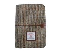Organizador Harris Tweed A5 con 6 Anillas - Tapeta de Lana Suave Recargable, Carpeta para Hojas e Inserts A5, Cuaderno de Escritura con 80 Páginas (21x14,8 cm)