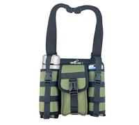 Organizador impermeable para herramientas, para trabajos eléctricos, para teléfono, cartera, paraguas, botella de viaje, gimnasio, deporte, trabajo, escuela, negocios, desplazamiento, verde militar