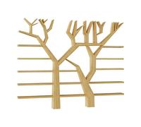 Organizador independiente de estantería en forma de árbol, estantería creativa para colgar en la pared, estante multicapa, estantería montada adecuada para sala de estar y oficina (color: B) (A)