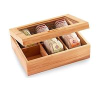 ORGANIZADOR INFUSIONES BAMBU 21X16CM marca QUTTIN