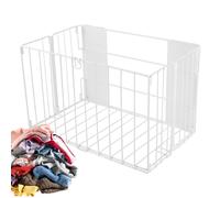 Organizador magnético de lavandería, organizador de baño plegable, soporte de bola para lavadora y secadora, para refrigerador, baño, dormitorio, taquilla, oficina en casa, armario de metal, lavadero