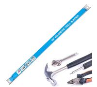 Organizador magnético de rieles para herramientas: de montaje de barras de acero ferroso Hardware de alta resistencia Canal de suspensión Sujeción alineada con precisión Taller Integració