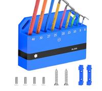 Organizador Magnético para Llaves | Soporte De Herramientas Magnético - Organizador De Pared Para Llaves | Para Bicicleta Hexagonal Herramientas de Reparación Garaje Taller Pared