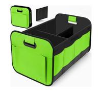 Organizador Maletero Coche para Suzuki S-Cross 2017-2026, Caja Plegable Impermeable Bota Almacenamiento Portátil Y Móvil,EGreen