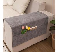 Organizador mandos sofa,Organizador de Sofá,Bolsa de almacenamiento cabecera con Remote Control Holder para el Teléfono,Magzine,Gafas,Libro,Bolígrafos,Cables,Almacenamiento para colgar en el sofá.