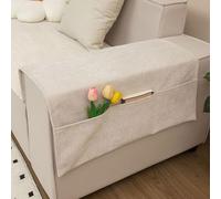 Organizador mandos sofa,Organizador de Sofá,Bolsa de almacenamiento cabecera con Remote Control Holder para el Teléfono,Magzine,Gafas,Libro,Bolígrafos,Cables,Almacenamiento para colgar en el sofá.