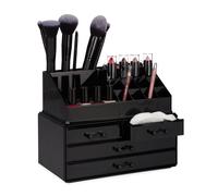 Organizador maquillaje 16 compartimentos fácil limpieza estuche de maquillaje