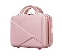 Organizador Maquillaje Estuche de Maquillaje pequeño for Mujer 14 Pulgadas, Equipaje portátil, Bolso Viaje Multifuncional a la Moda, Organizador cosméticos Vanity(A)