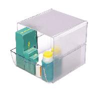 ORGANIZADOR MODULAR CON UN CAJON DE 16,5X14,5X7 CM TRANSPARENTE DEFLECTO 350801