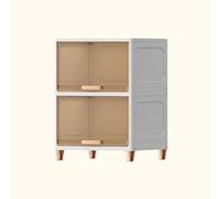 Organizador multifuncional de esquina alta para baño, unidad de almacenamiento independiente que ahorra espacio con puerta abatible, solución de almacenamiento lateral de plástico delgado para inodoro