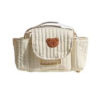 Organizador multifuncional para cochecitos, bolsa de pañales colgante con múltiples compartimentos para padres y recién nacidos, cuidado diario, fácil acceso