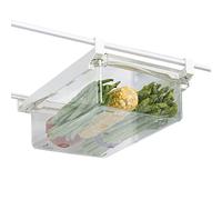 Organizador Nevera, Cajón de Organización para Nevera, Frigorifico Cajones Extraibles, Retráctil Cajones De Frigorífico Transparentes, Organizador de Nevera Transparente, para Verduras, Frutas, Huevos