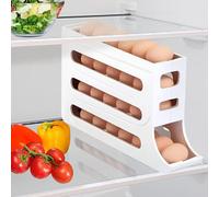 Organizador Nevera de 30 Huevos, Dispensador para Frigorifico con Diseño Práctico, Ideal para Mantener el Orden en la Cocina