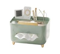 Organizador nocturno para baño - titulares de pañuelos - caja de almacenamiento de tejido duradero organizador dispensador de servilleta de noche con diseño elegante