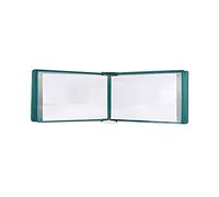 organizador, Organizador de archivos for colgar en la pared, carpeta con pantalla A3, [16,53 pulgadas × 11,69 pulgadas] 20 bolsillos(Green)