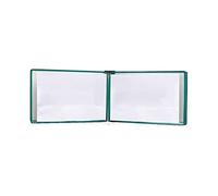 organizador, Organizador de archivos for colgar en la pared, carpeta con pantalla A3, tamaño [16,53 x 11,69 pulgadas], 10 bolsillos(Green)