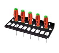 Organizador Organizador Moup Palabra soporte herramienta 21 agujeros | Garaje/taller de acero conductor Hammer/herramienta de almacenamiento de claves organización de rack en casa