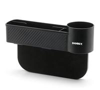 Organizador para Asientos Traseros y Consola Central Dooky (Organizador Resistente para Snacks, Juguetes, Botellas y Accesorios para el Coche)