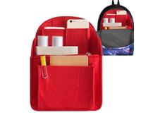 Organizador Para Bolsos De Fieltro - Organizador Multifunción Con Cremallera - Separador Divisor de Gran Capacidad con Múltiples Bolsillos para Libros Accesorios Electrónicos Tabletas Teléfonos