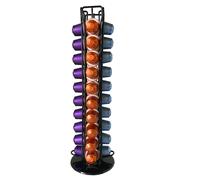 Organizador para Capsulas de Cafe Home Organizador para 40 Cápsulas Diseño Moderno y Compacto Soporte Giratorio