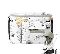 Organizador para Cochecito - Bolsa Organizador Impermeable Con Bolsillo Transparente Touch Control,Contentor Multiuso Con Control Táctil Transparente Diseño Seguro Y Fijación Firme Para Viajes En