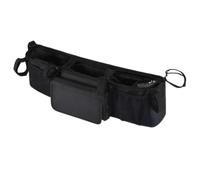 Organizador para cochecito doble - 60 x 20 x 10 cm 480 g | de almacenamiento plegable con 3 compartimentos | Caddye cochecito compacto impermeable | Accesorio para niños de viaje, casa, camping