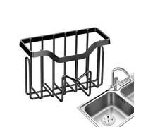 Organizador para fregadero de cocina, estante de almacenamiento para fregadero, soporte de esponja para lavabo de cocina, organizador para fregaderos, paños de limpieza, estropajos, ideal para el