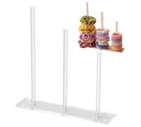 Organizador para lazos para el cabello, Organizador para coleteros,Soporte acrílico para coleteros | Organizador de accesorios para el cabello, soporte para banda de goma, expositor de coleteros, alma