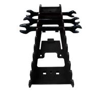 Organizador para llaves para caja de herramientas - Soporte resistente para llaves de mesa perforadas | Soporte organizador para herramientas con porta cables para garaje, taller, casa, ahorro de