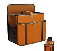 Organizador Para Respaldo Asiento Coche,Portadora De Gran Capacidad | Organizador de Almacenamiento para Asiento Trasero | para Pasajeros de Automóviles, Camiones, Vehículos, Viajes por Carretera,