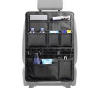 Organizador Para Respaldo Asiento Trasero Coche - Oxford 600D antimanchas y 7 bolsillos - Organizador Detrás Del Asiento Coche - Para Niños Viaje Familiar SUV Furgoneta Sedán Interior Camping