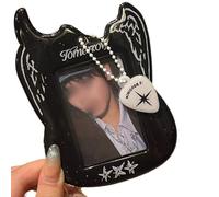 Organizador para tarjetas fotográficas con forma de guitarra, para coleccionables, suministros de viaje, forma esencial para música y uso doméstico