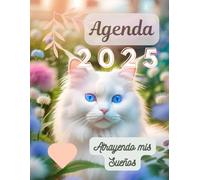 Organizador Personal 2025 con Vision Board | Diario, Semanal, Mensual | | Maximiza tu productividad (21.0*27.9 cm), Pasta Blanda, de facil ... preparate para ellos de Enero a Diciembre