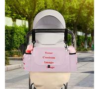 Organizador personalizado para cochecito de bebé, soporte para biberones, multiusos, accesorio para cochecito de bebé, bolsa de almacenamiento para momias